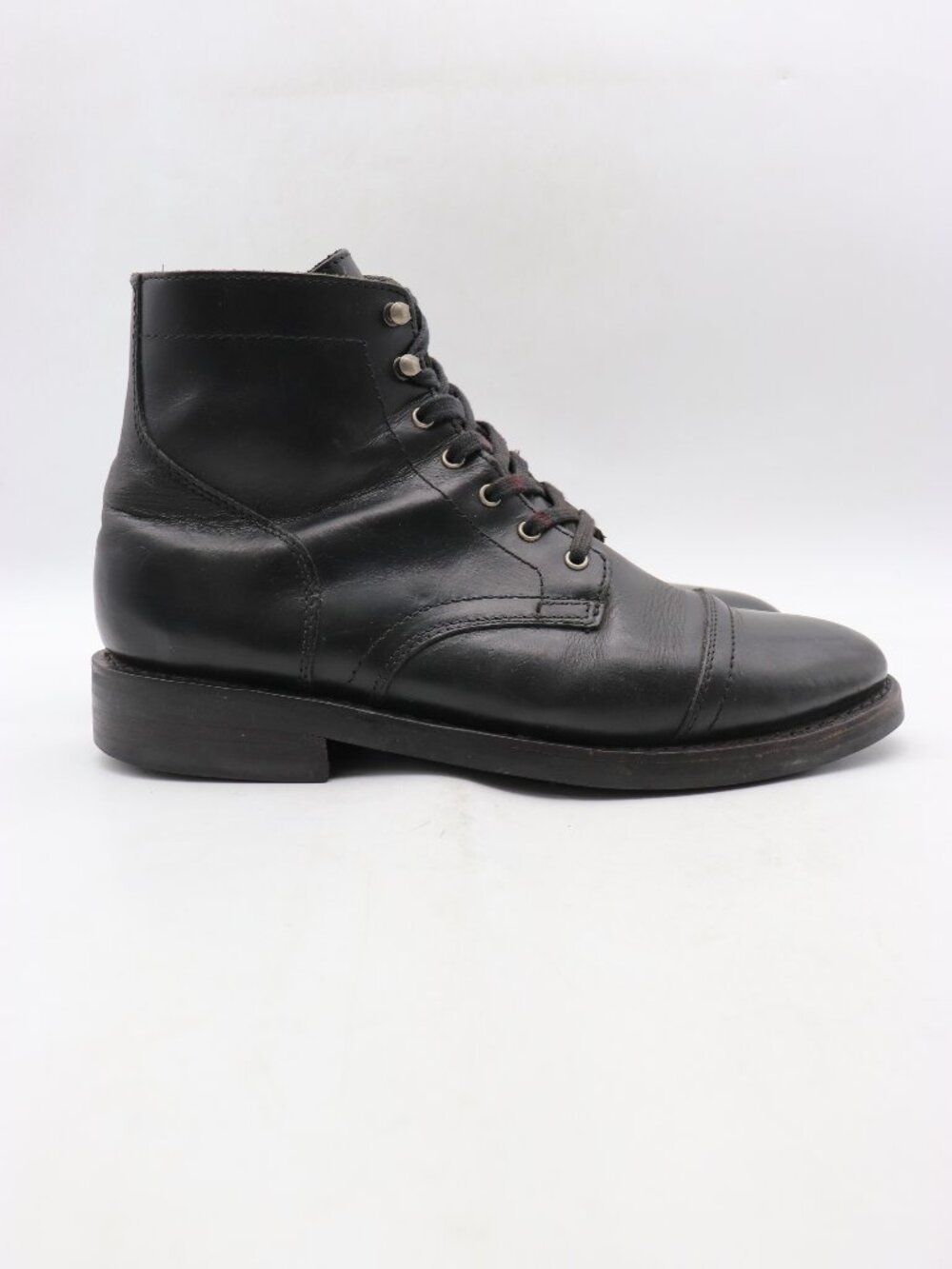 Thursday Everyday Captain Men's Size 10 Shoes Black Leather Comfort Chukka Boots - Picture 1 of 13